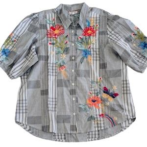 Johnny Was Jordan Lisbon shirt. Size XL. Brand new with tags